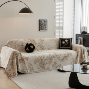 Vintage  Pattern Chenille Sofa Cover in French Country Style